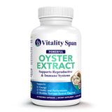 Vitality Span Pure Oyster Extract 500mg capsule front view