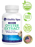 Vitality Span Pure Oyster Extract packaging side view