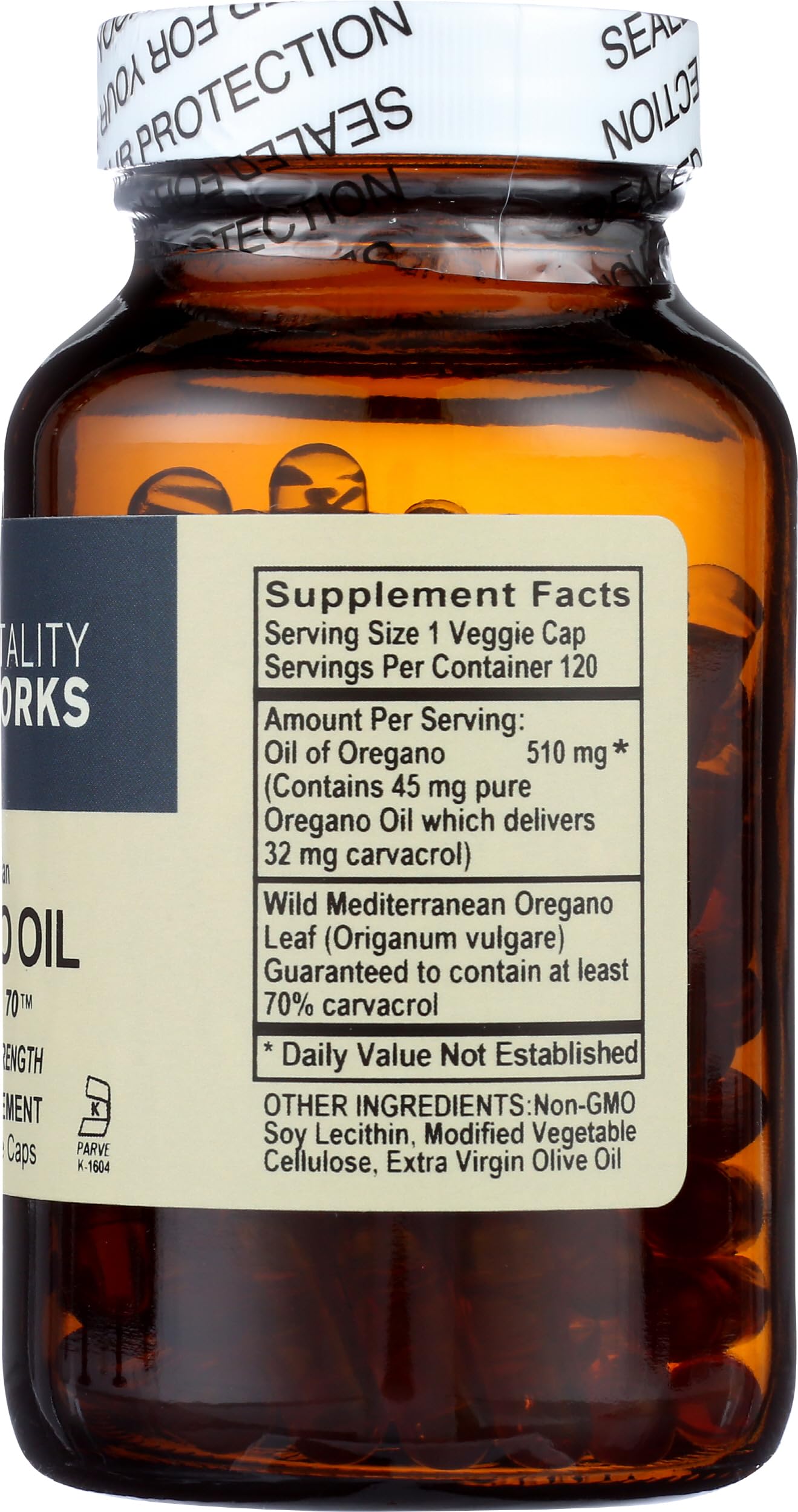Vitality Works Oregano Herbal Supplement 229g lifestyle scene