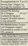 Vitality Works Oregano Herbal Supplement 229g packaging