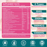 VitalityPeak Women's Multivitamin Gummies 200g on a table