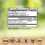 Vitalize Life Cinnamon capsules close-up
