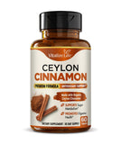 Vitalize Life Organic Ceylon Cinnamon bottle front view