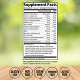Vitalize Life Vision Plus Eye Health Supplement 60 Capsules back view