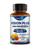 Vitalize Life Vision Plus Eye Health Supplement 60 Capsules front view