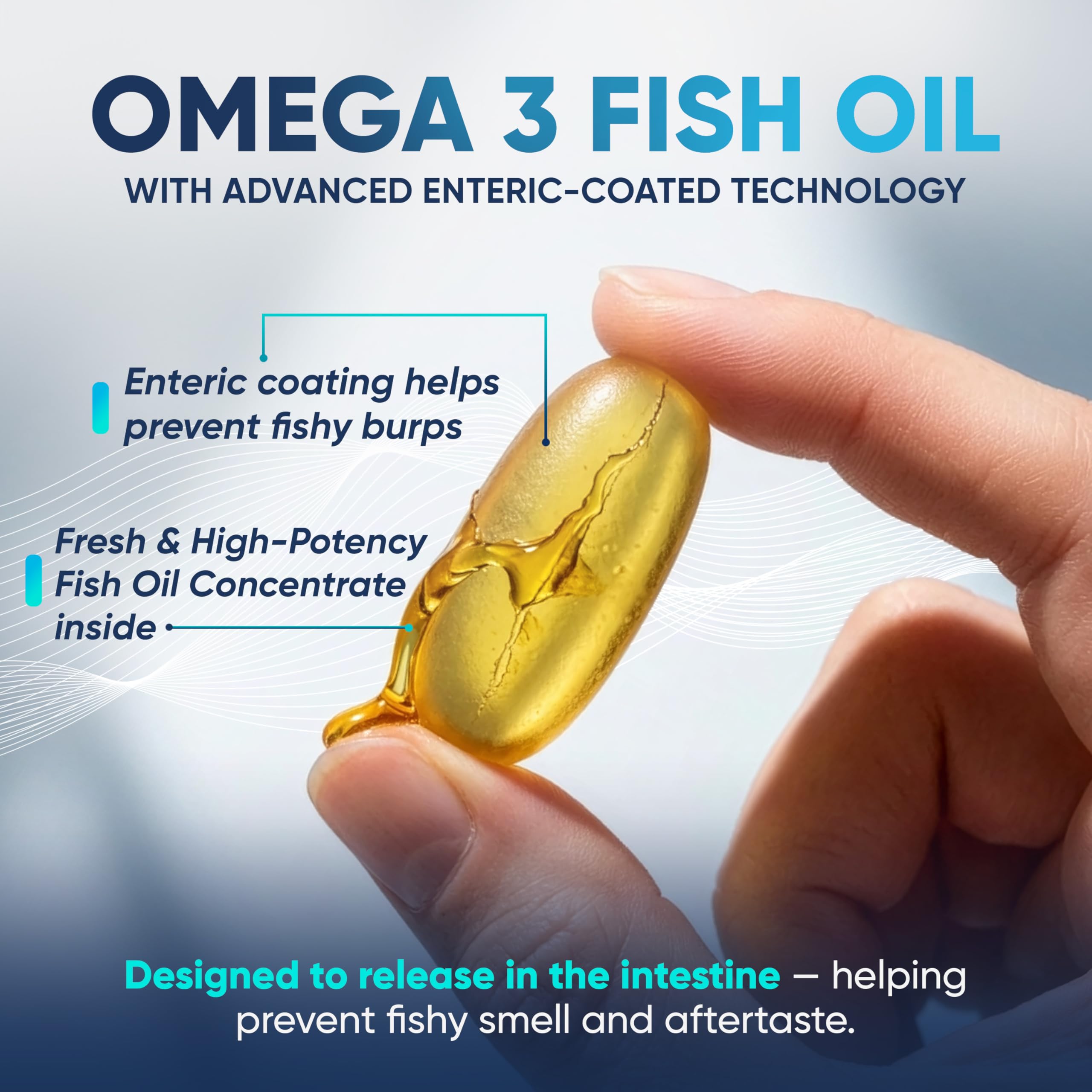 VitalRemedyMD VitalOils1000 Omega-3 Softgels blister pack