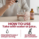 Vitalumina Pink Salt Trick Drops 60ml bottle in a lifestyle setting
