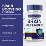 Vitaluxa Brain Defender Supplement bottle with label