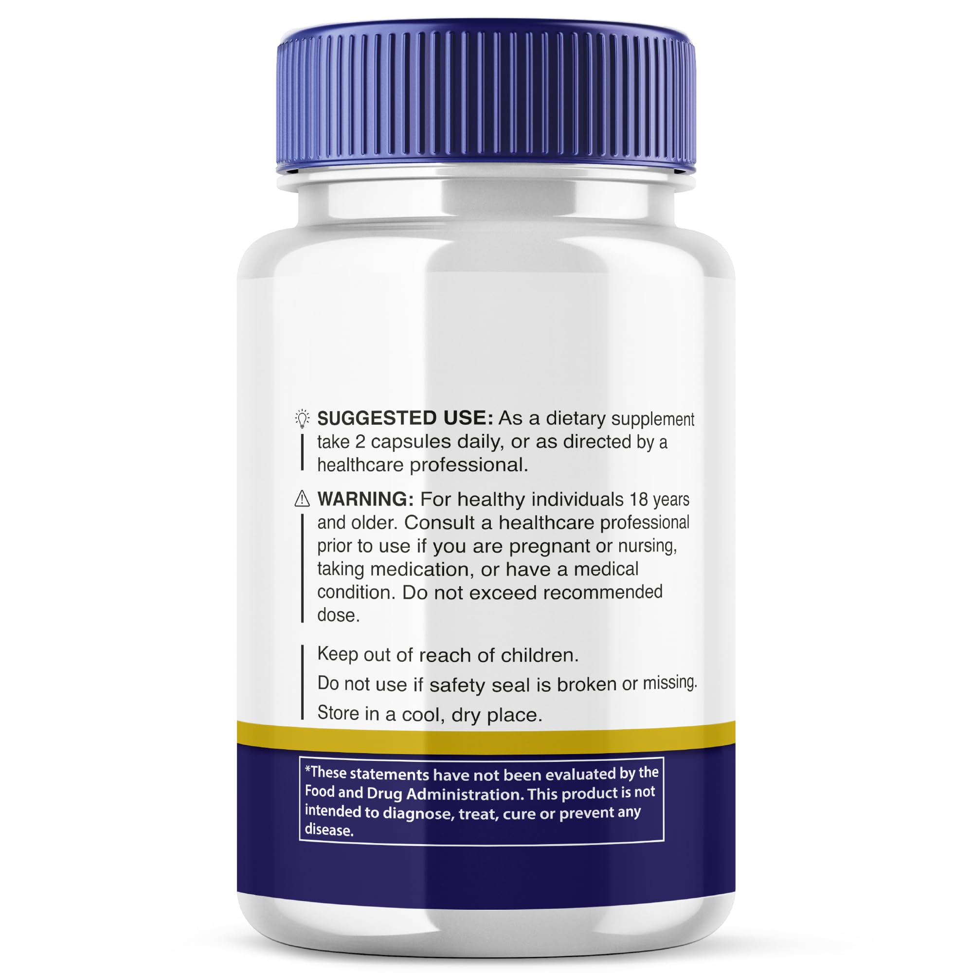 Vitaluxa Brain Defender Supplement with measuring spoon