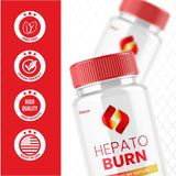 Vitaluxa HepatoBurn Supplement Pills in a lifestyle setting