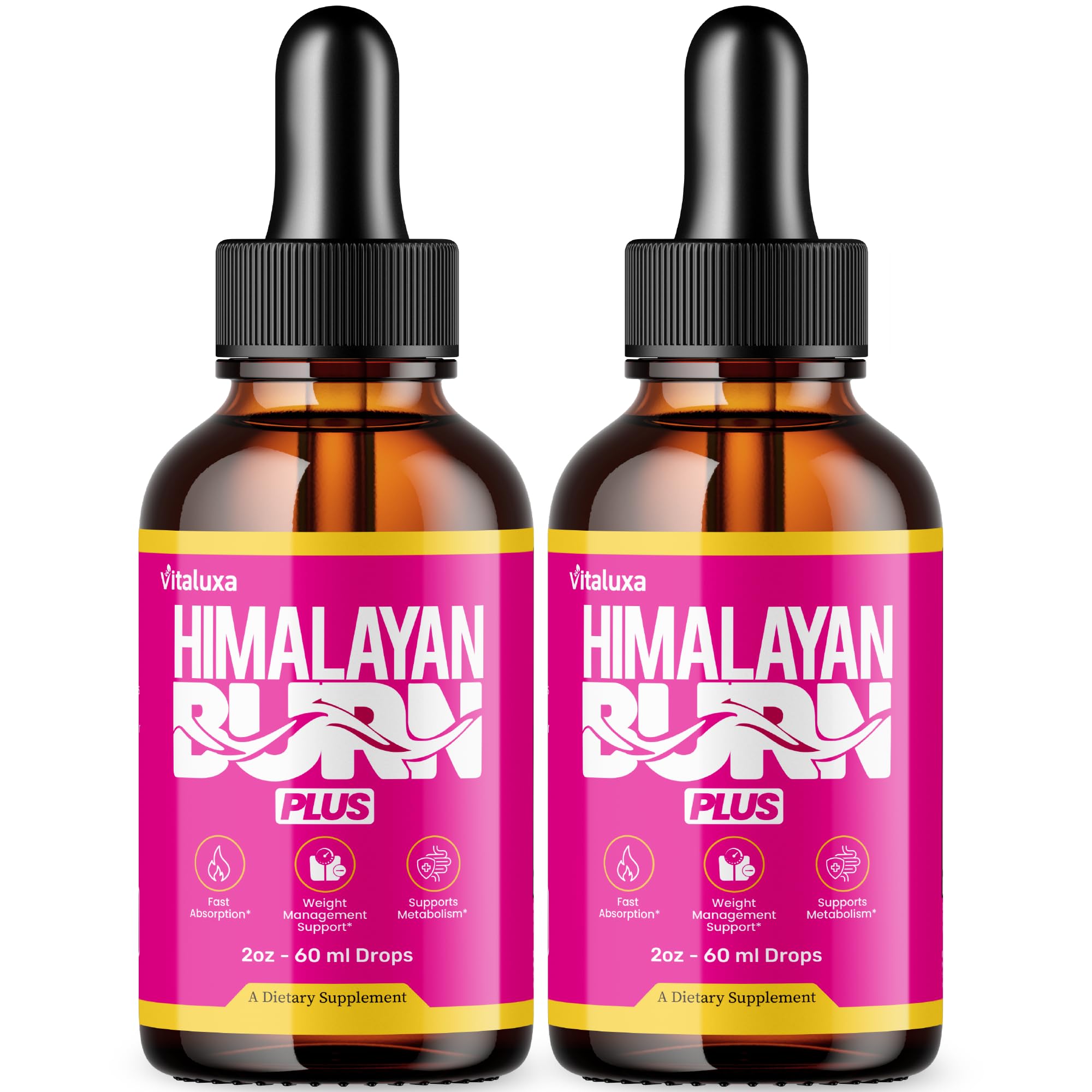 Vitaluxa Himalayan Burn Plus Liquid Drops 57g front view