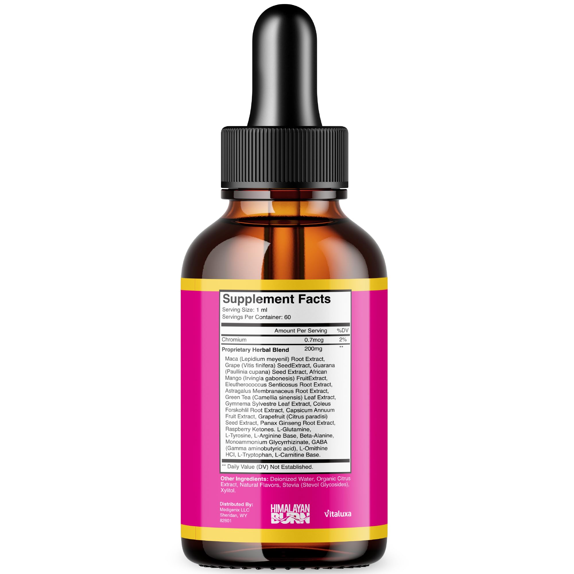 Vitaluxa Himalayan Burn Plus Liquid Drops 57g lifestyle usage