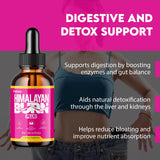 Vitaluxa Himalayan Burn Plus Liquid Drops 57g packaging