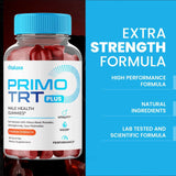 Vitaluxa Primo TRT Plus Gummies in a lifestyle setting