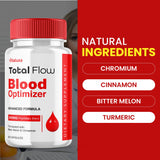 Vitaluxa Total Flow Daily Supplement Capsules back label