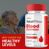 Vitaluxa Total Flow Daily Supplement Capsules bottle with label