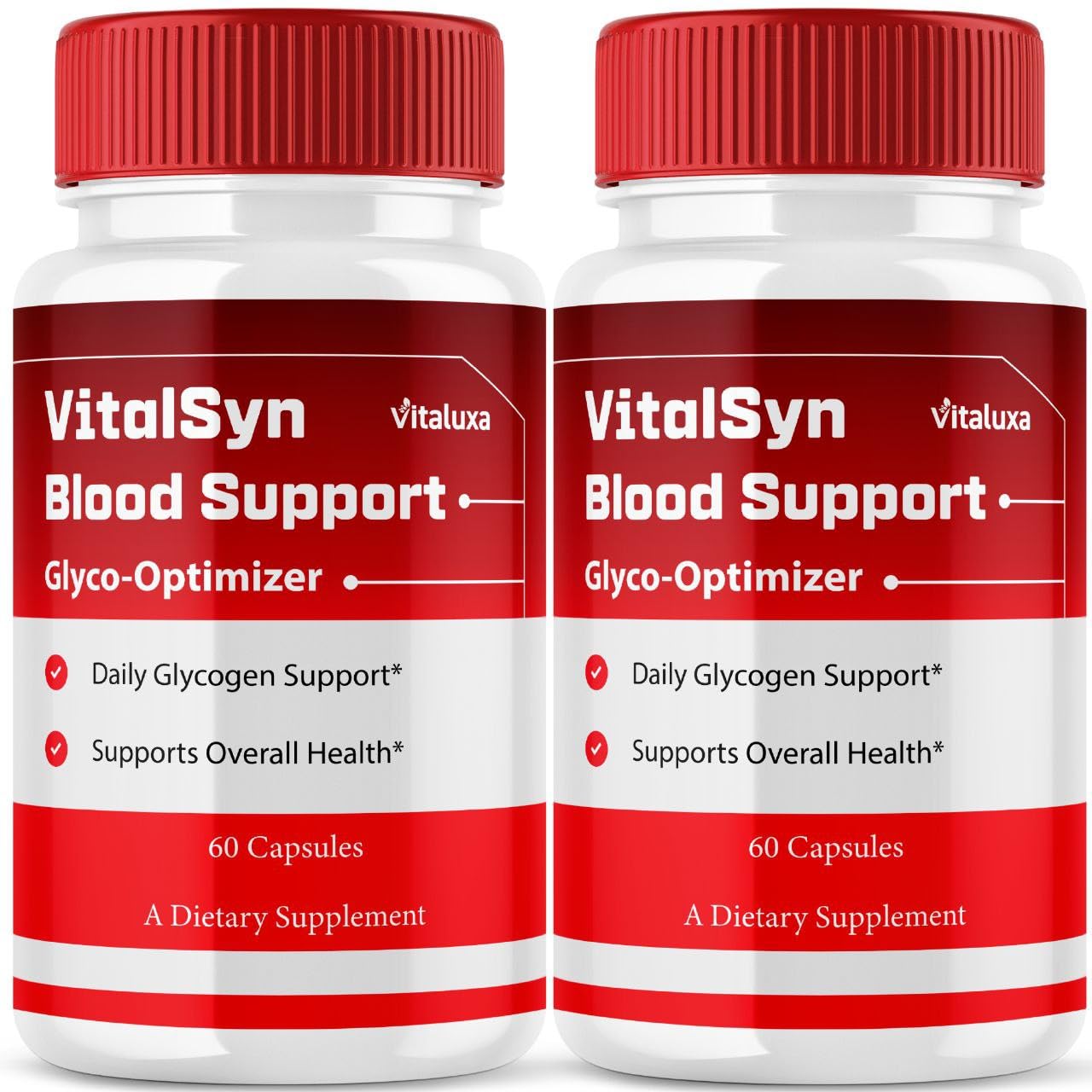Vitaluxa Vitalsyn Blood Support Capsules front view