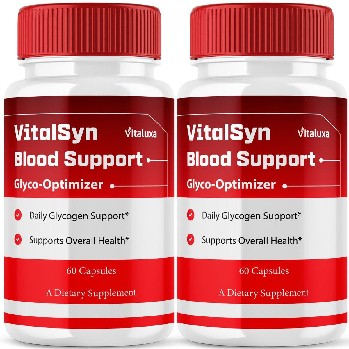 Vitaluxa Vitalsyn Blood Support Capsules front view