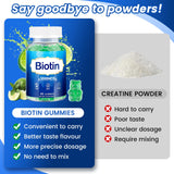 Vitaluxy Biotin Gummies displayed with other beauty supplements