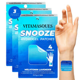 Vitamasques Snooze Hydrogel Sleep Patches front view packaging
