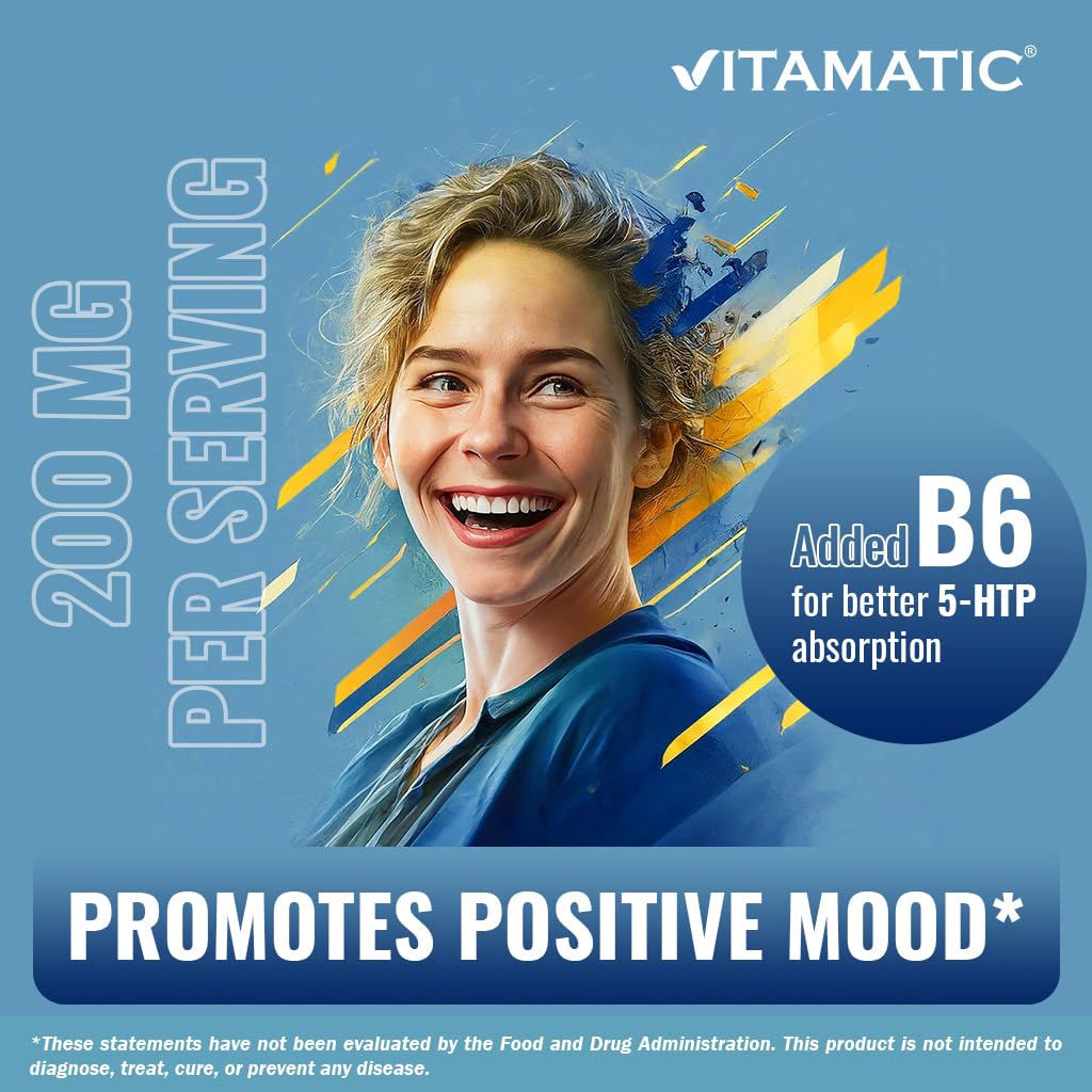 Vitamatic 5-HTP Supplement ingredients list