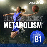 Vitamatic B1 (Thiamine) capsules with measuring spoon