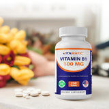 Vitamatic B1 Thiamine Supplement 100mg ingredients list