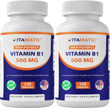 Vitamatic B1 Thiamine Supplement 240g front view