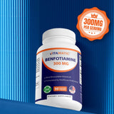 Vitamatic Benfotiamine bottle side view