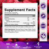 Vitamatic Biotin Gummies packaging showing ingredients