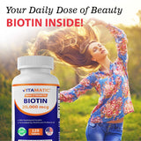Vitamatic Biotin supplement ingredients list