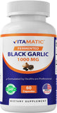 Vitamatic Black Garlic Capsules 160g close-up of capsules