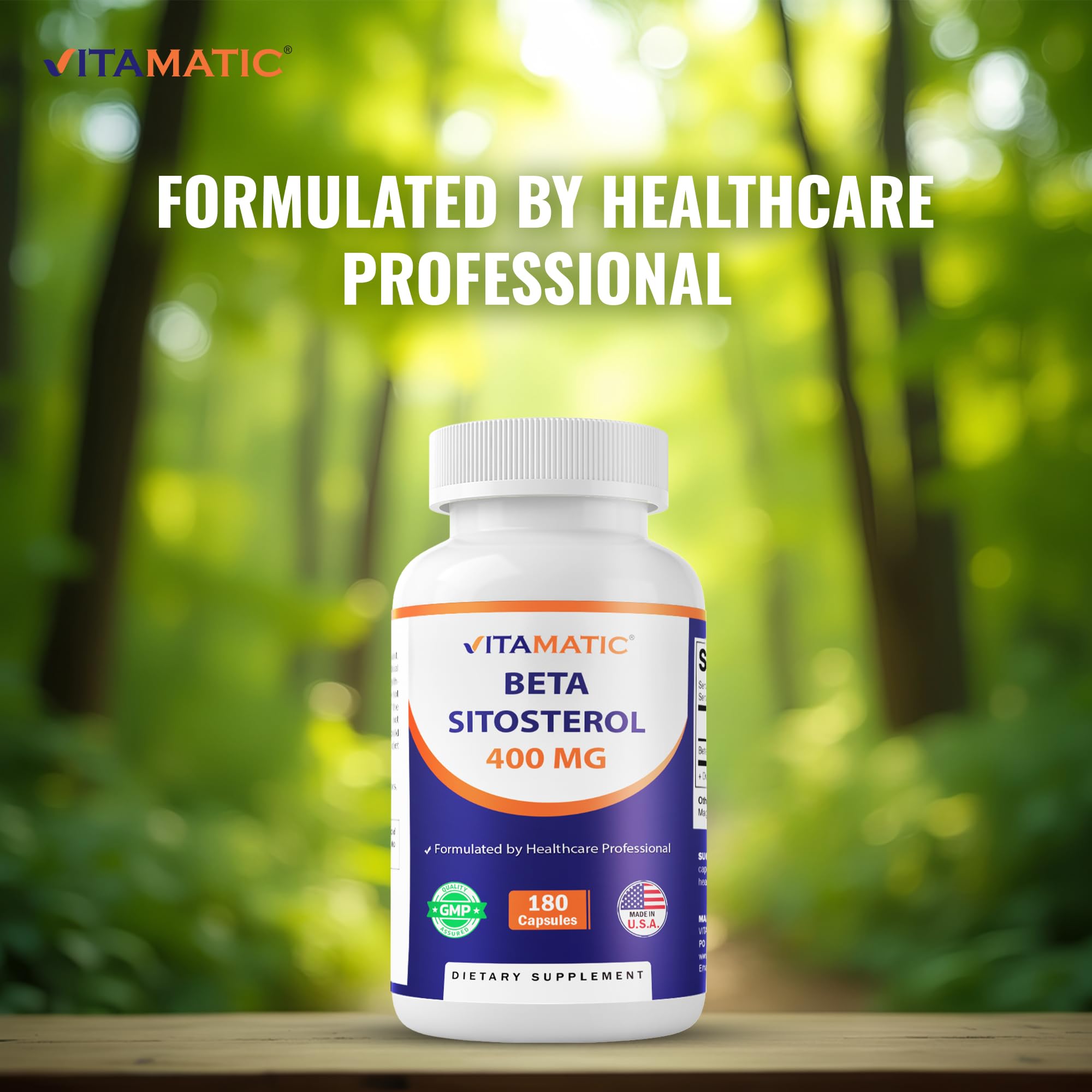 Vitamatic Blended Vitamin & Mineral Supplement in a lifestyle setting