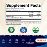 Vitamatic Blended Vitamin & Mineral Supplement side view showing capsule details