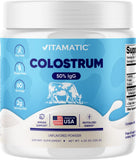 Vitamatic Bovine Colostrum Powder 120g front view