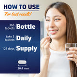 Vitamatic Calcium Magnesium Zinc Vitamin D3 Supplement capsules close-up
