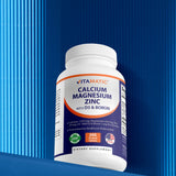 Vitamatic Calcium Magnesium Zinc Vitamin D3 Supplement ingredients list