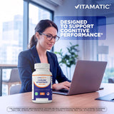 Vitamatic Choline Bitartrate Capsules opened bottle with capsules
