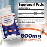 Vitamatic Choline Bitartrate Capsules side view showing capsule size