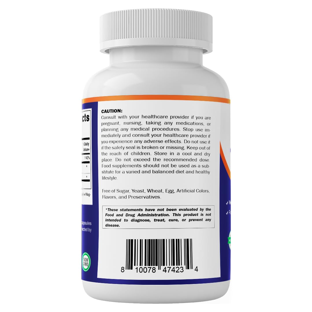 Vitamatic Cinnamon Supplement with herbal background