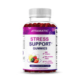 Vitamatic daily wellness Gummies bottle front view with 60 gummies
