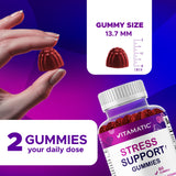 Vitamatic daily wellness Gummies ingredients list on packaging