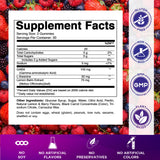 Vitamatic daily wellness Gummies lemon and mixed berry flavour close-up