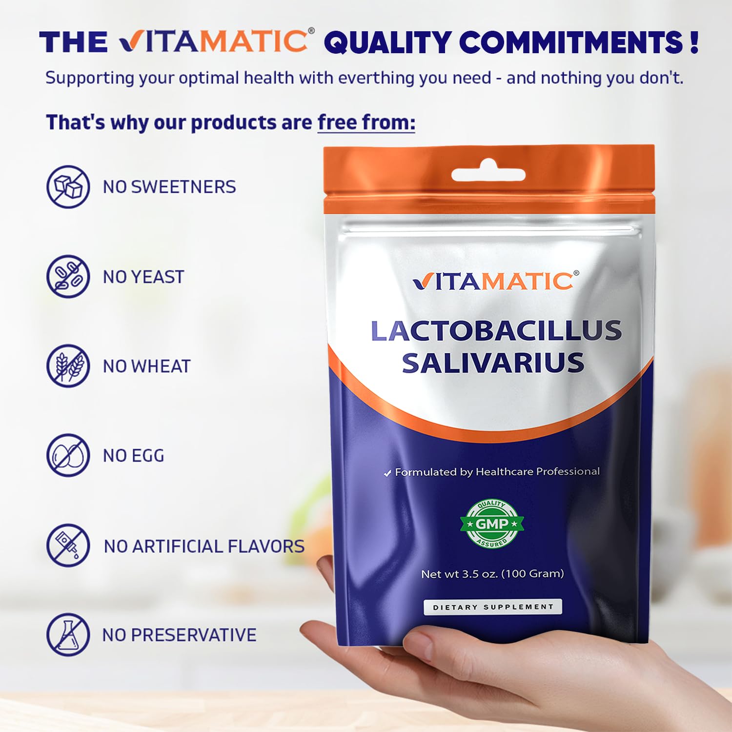 Vitamatic Dietary Fibre Powder nutritional information