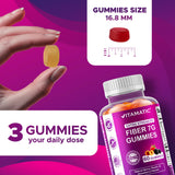 Vitamatic Extra Strength Fibre Supplement in a bowl with berries