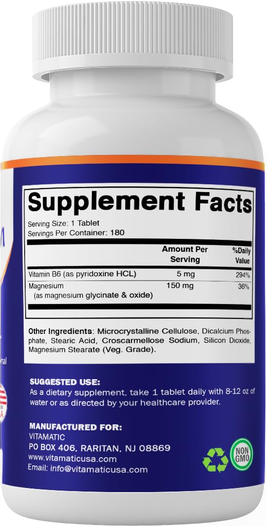 Vitamatic Extra Strength Magnesium Supplement 500mg in a lifestyle setting