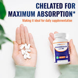 Vitamatic Extra Strength Magnesium Supplement 500mg on a wooden table