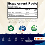 Vitamatic Extra Strength Magnesium Supplement 500mg side view