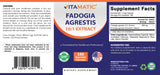 Vitamatic Fadogia Agrestis 10:1 Extract 600 mg Veg Capsules front view