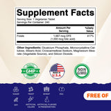 Vitamatic Folic Acid Supplement 212g back view